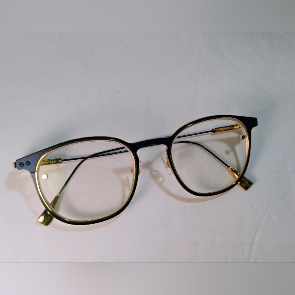 TEKA Prescription Eyeglasses 477 CCL.3 Blue Gold Metal 49-19-140 - Picture 2 of 7